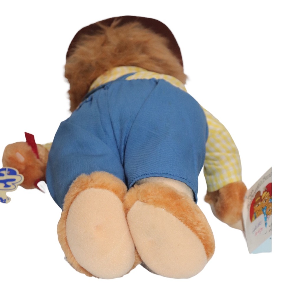 Berenstain Bears Vintage 1984 Plush Papa Bear with Original Tags - Picture 7 of 11
